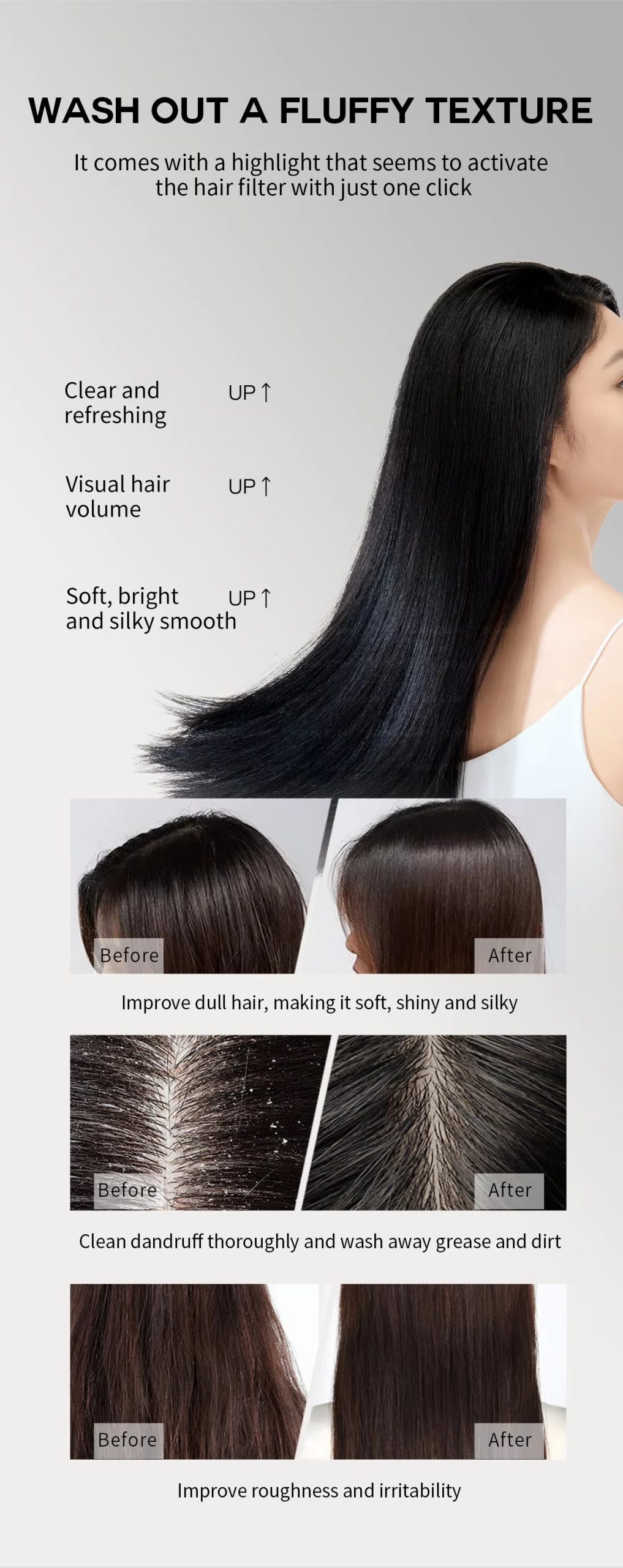 图片[5]-Amino Acid Smooth & Glossy Fragrance Shampoo