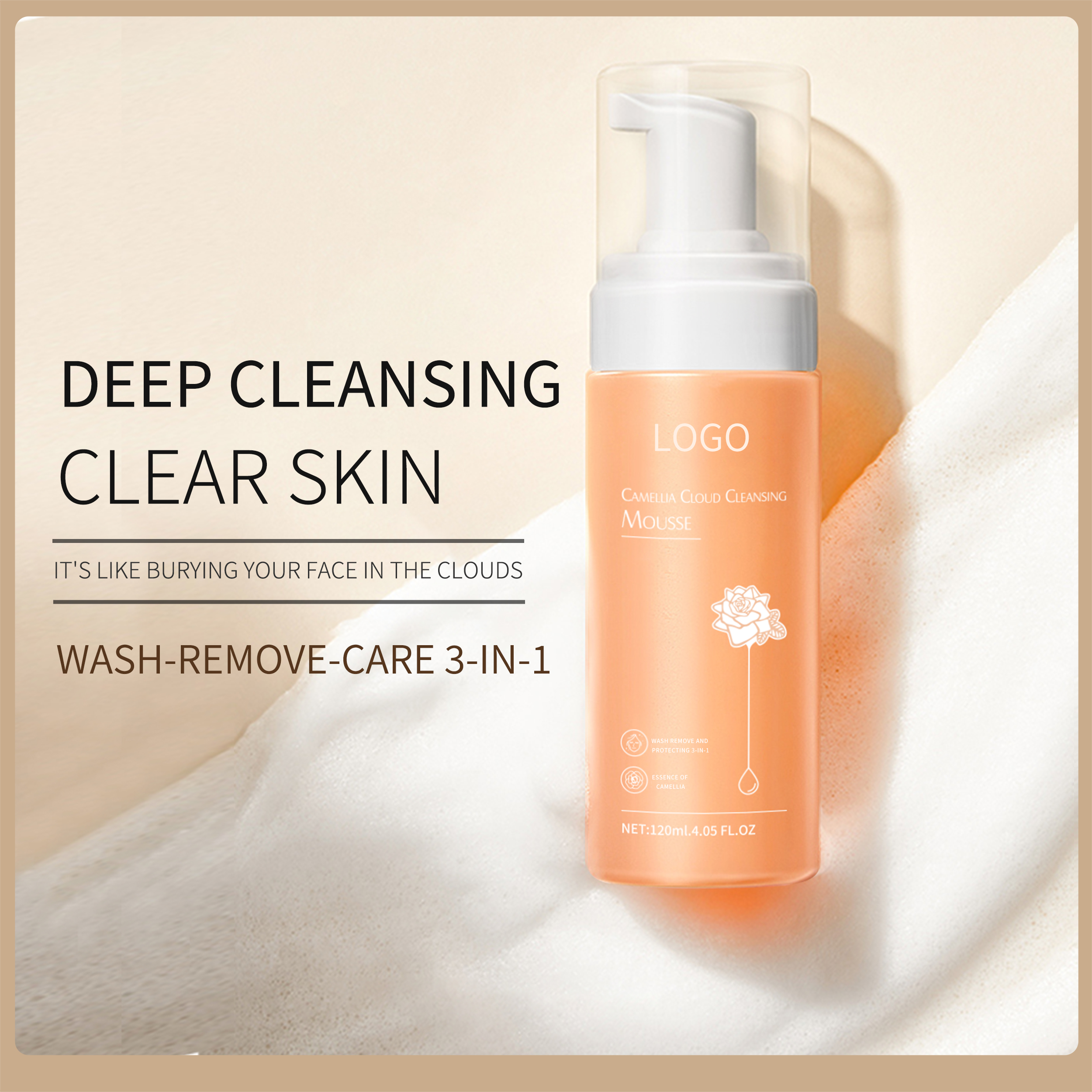 Camellia Cloud Foam Cleansing Mousse