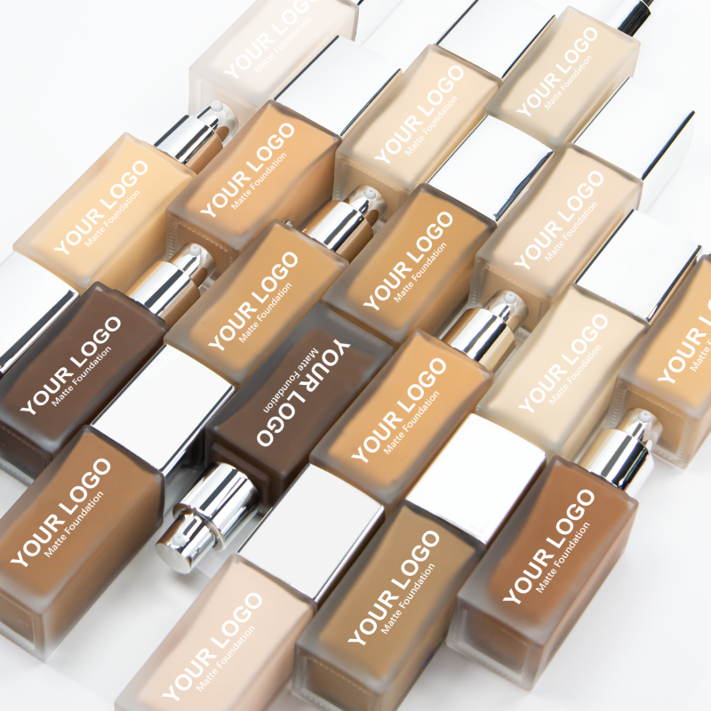 Private Label Liquid Foundation Full Coverage Waterproof Customized Your Logo 24H Long Lasting Vegan Matte Foundation Makeup-Hengya Group | Taya (Guangdong) Biotechnology Co., Ltd.