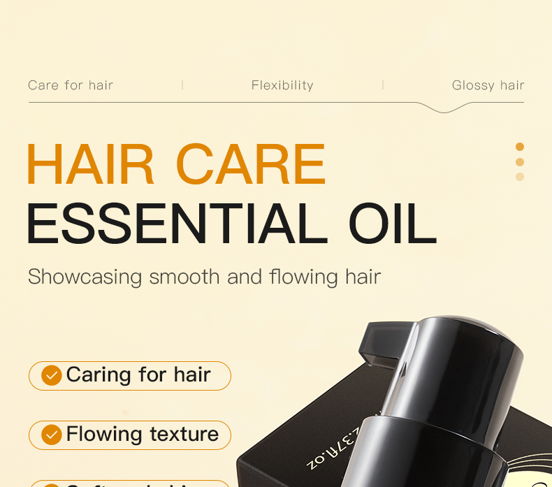 图片[1]-OEM/ODM Hair Care Serum Pure Argan Oil Hyaluronic Acid Moisturizing Perfume Essential Oil for Curly Hair Dry Anti-Regeneration