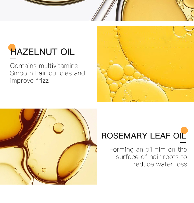 图片[8]-OEM/ODM Hair Care Serum Pure Argan Oil Hyaluronic Acid Moisturizing Perfume Essential Oil for Curly Hair Dry Anti-Regeneration