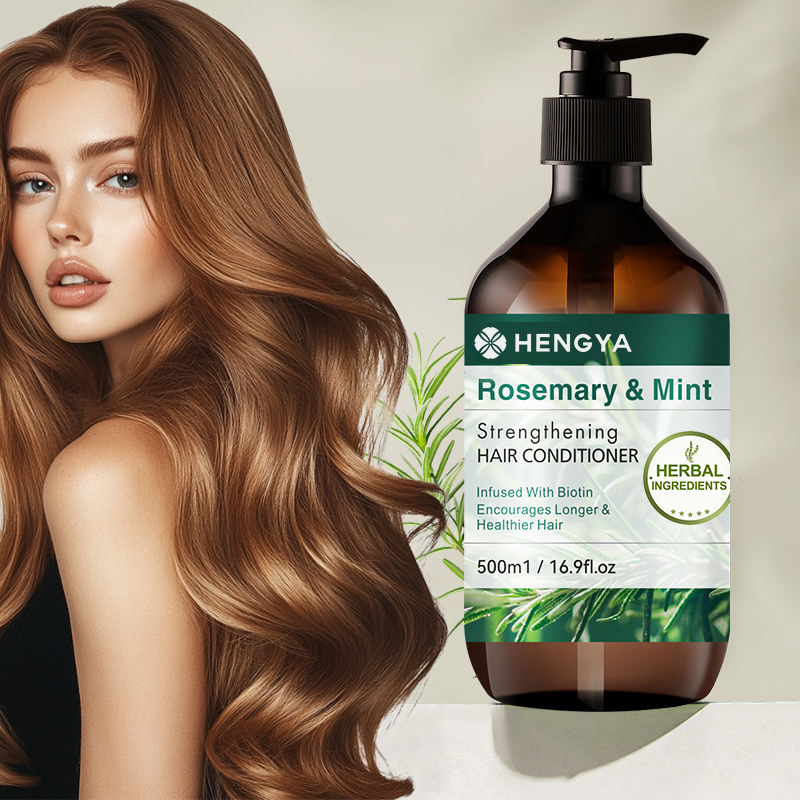 Customize Logo Organic Mint Anti Hair Loss Shampoo and Conditioner Hair Mask Rosemary Essential Oil Hair Growth Care Set-Hengya Group | Taya (Guangdong) Biotechnology Co., Ltd.