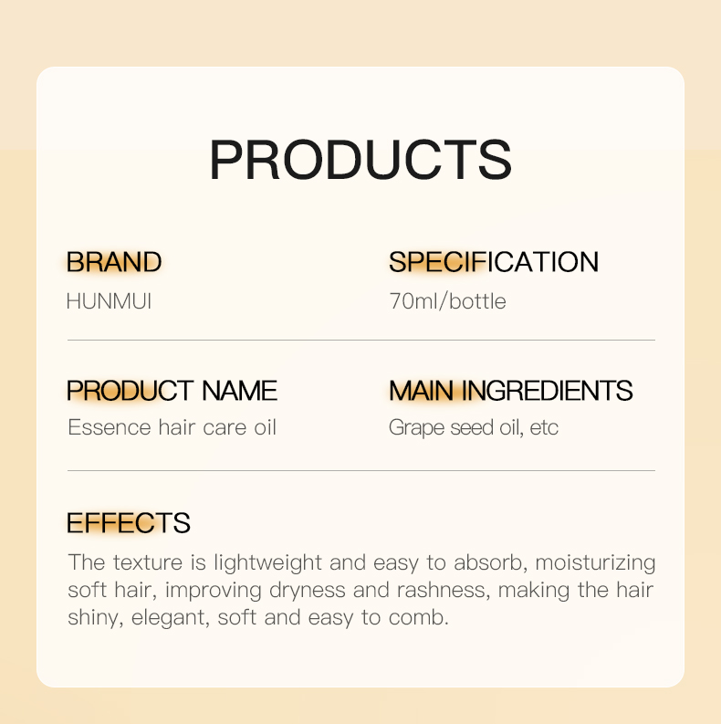 图片[12]-OEM/ODM Hair Care Serum Pure Argan Oil Hyaluronic Acid Moisturizing Perfume Essential Oil for Curly Hair Dry Anti-Regeneration
