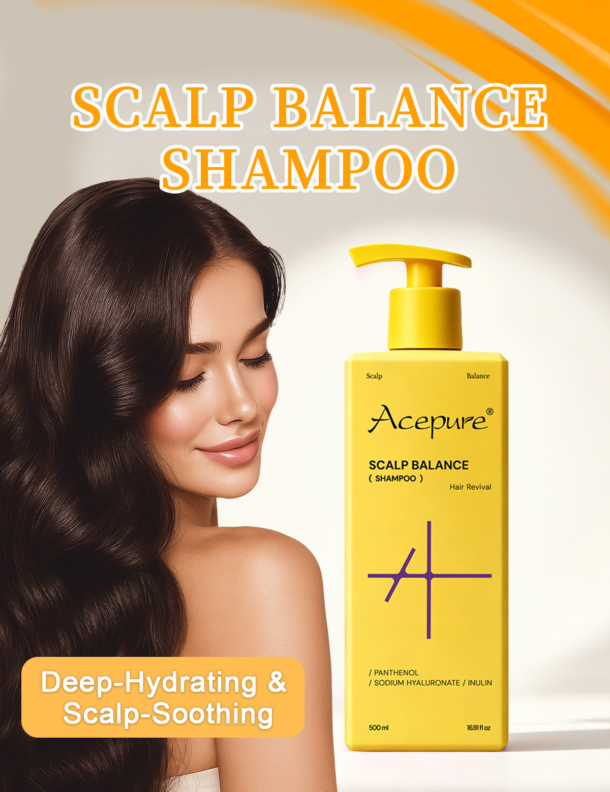图片[1]-Scalp Balance Shampoo Controls Oil Strengthens Hair and Locks Moisture