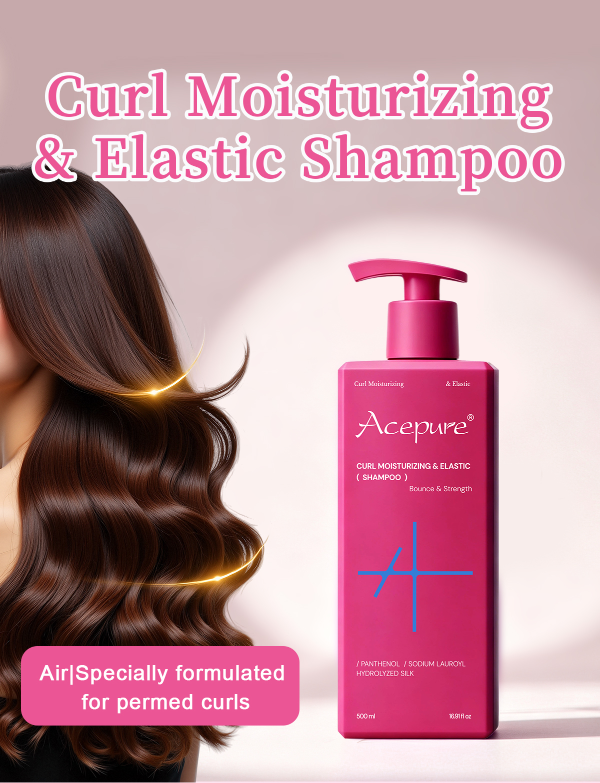 图片[1]-Curl Moisturizing Elastic Shampoo Repairs Permed Damaged Hair and Adds Bounce