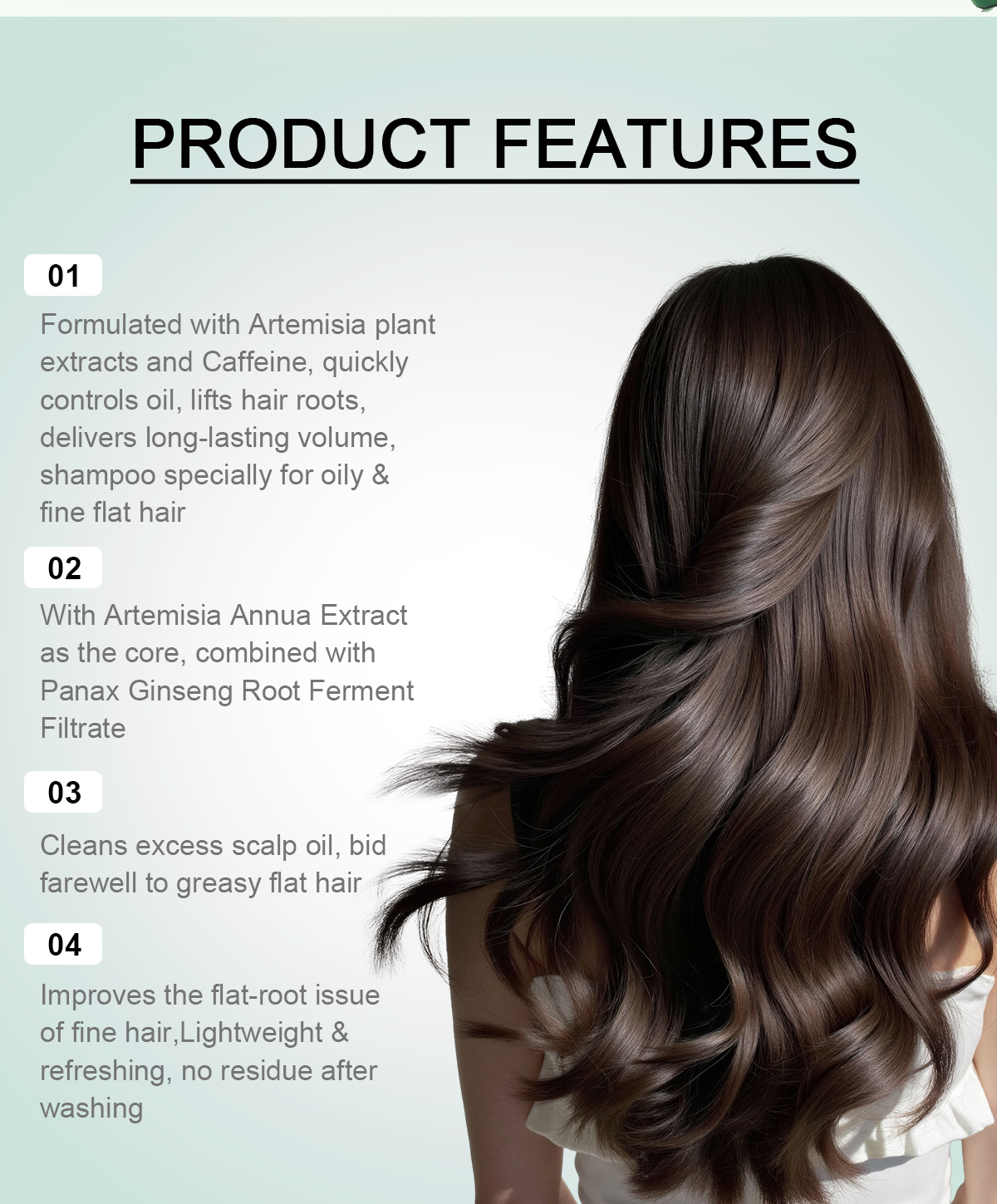 图片[4]-Oil Control Fluffy Shampoo Lifts Roots and Eliminates Greasy Flat Hair