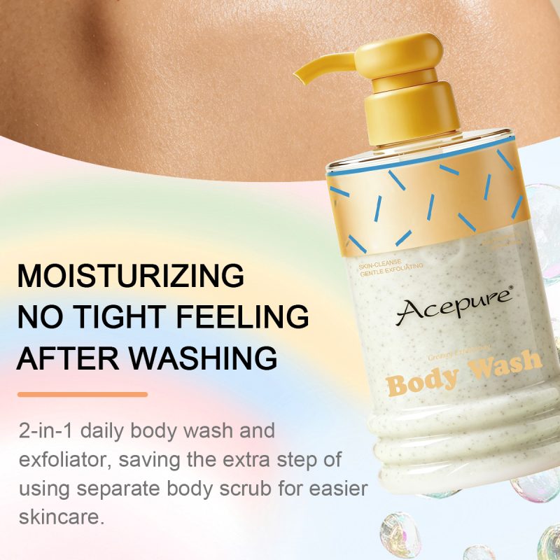 Body Gel Body scrub Nourishing Cleansing Refreshing Foam Bath Shower Gel 2in1-Hengya Group | Taya (Guangdong) Biotechnology Co., Ltd.