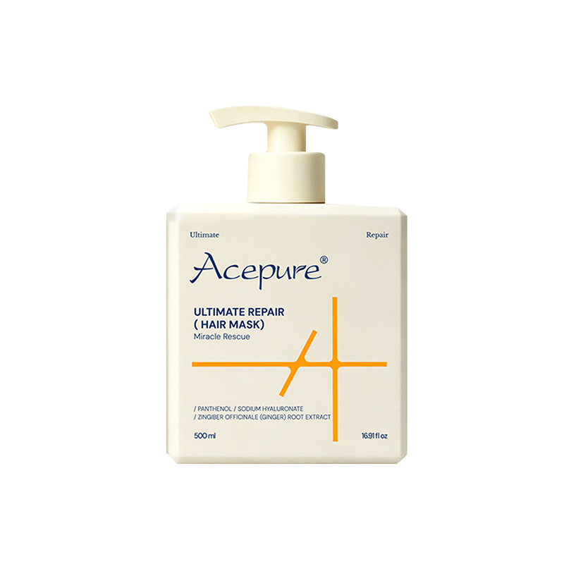 Acepure Ginger Amino Acid Hair Mask-Deep Nourishing Repair Moisturizing Oil-Control Dry Damaged Frizzy Hair-Hengya Group | Taya (Guangdong) Biotechnology Co., Ltd.