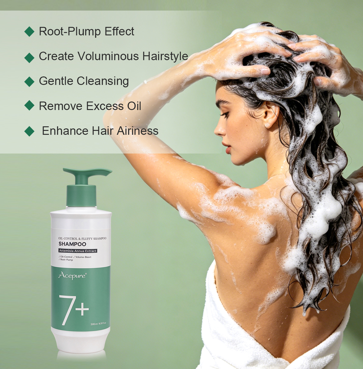 图片[3]-Custom Live-Stream Best-Selling OEM Dandruff-Relieving Itch-Relieving Volumizing Moisturizing Oil-Control Shampoo