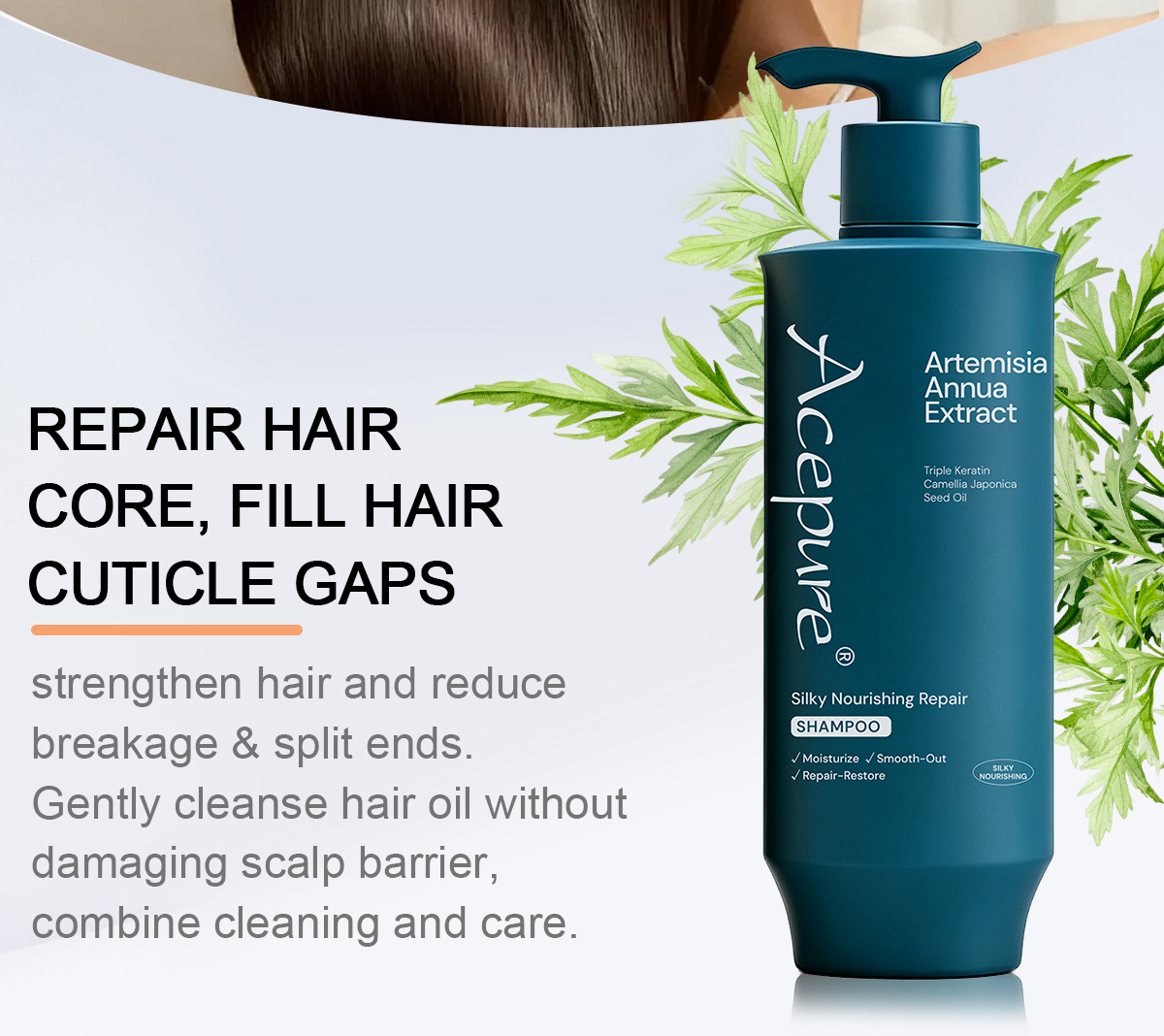 图片[3]-Silky Nourishing Repair Shampoo Repairs Hair Core and Reduces Breakage