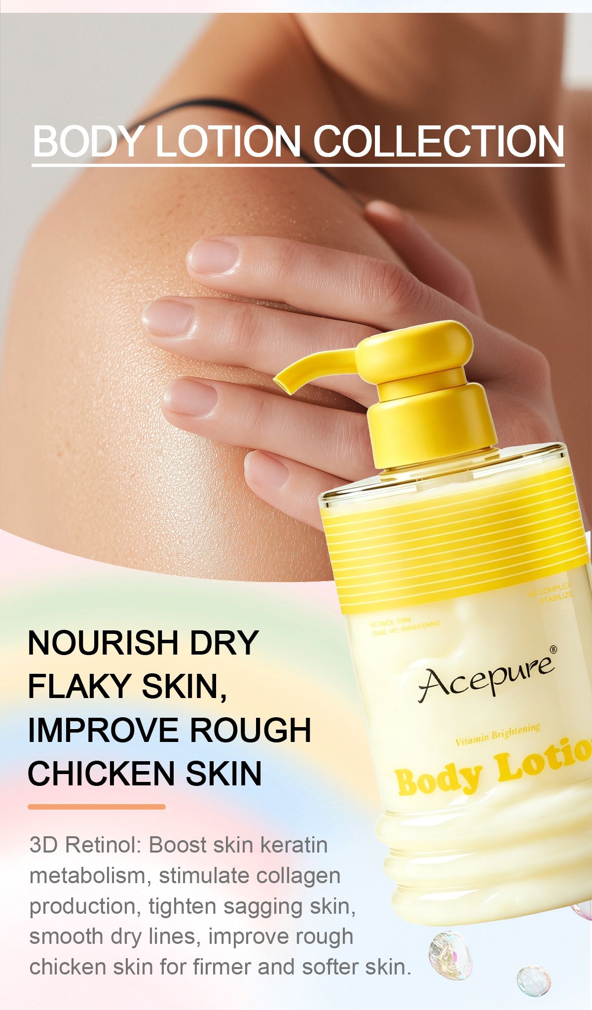 图片[4]-Custom Private Label Organic Vitamin C Lotion Body Cream Moisturizing Whitening Body Lotion for Black Skin