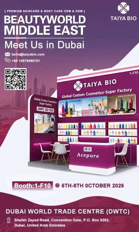 TAIYA BIO to Showcase Manufacturing Excellence at Beautyworld Middle East 2026 in Dubai-Hengya Group | Taya (Guangdong) Biotechnology Co., Ltd.