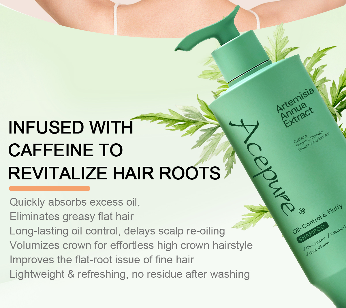 图片[3]-Oil Control Fluffy Shampoo Lifts Roots and Eliminates Greasy Flat Hair