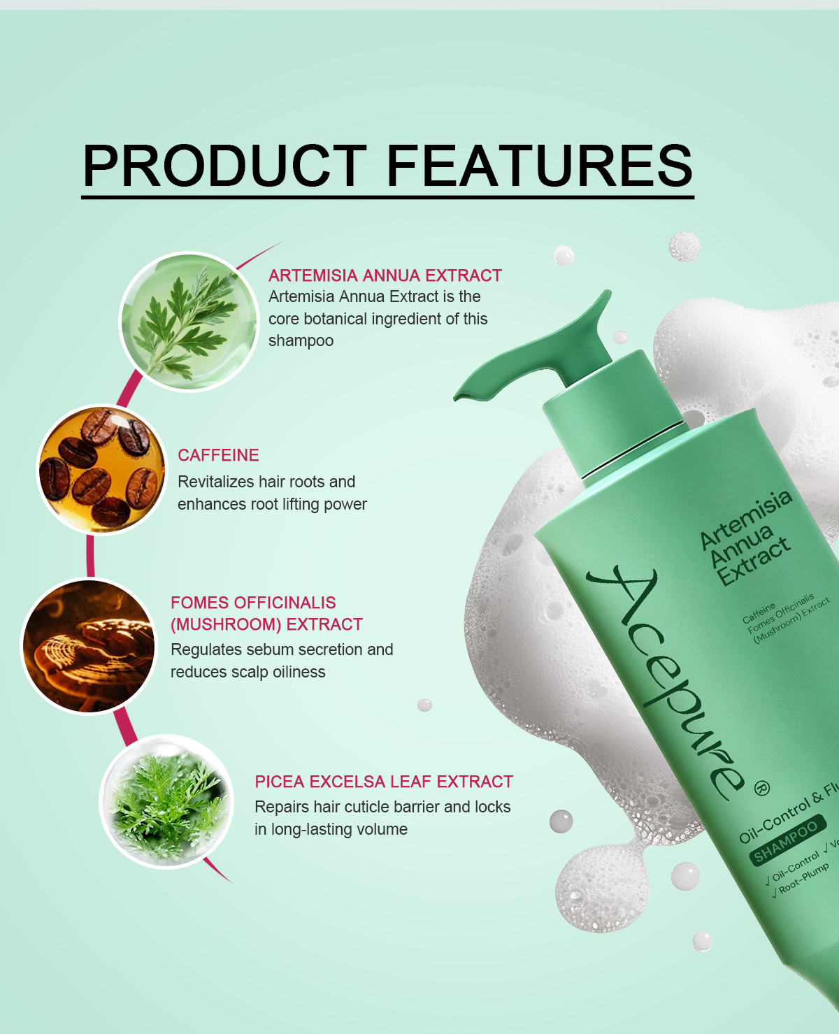 图片[6]-Oil Control Fluffy Shampoo Lifts Roots and Eliminates Greasy Flat Hair